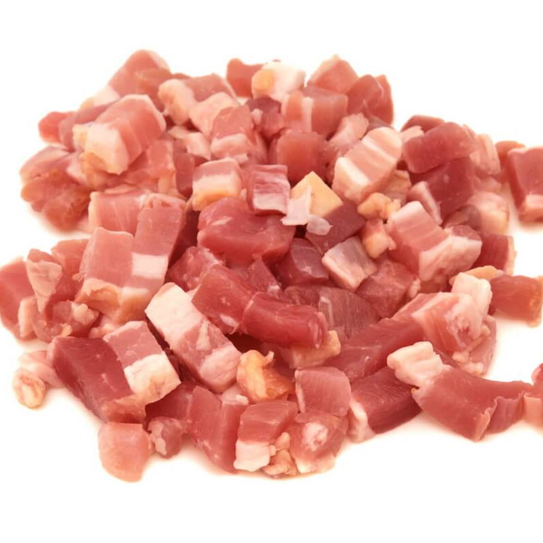 Diced smoked bacon